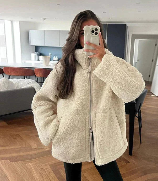 Mila™ - Cozy Teddy Jacket